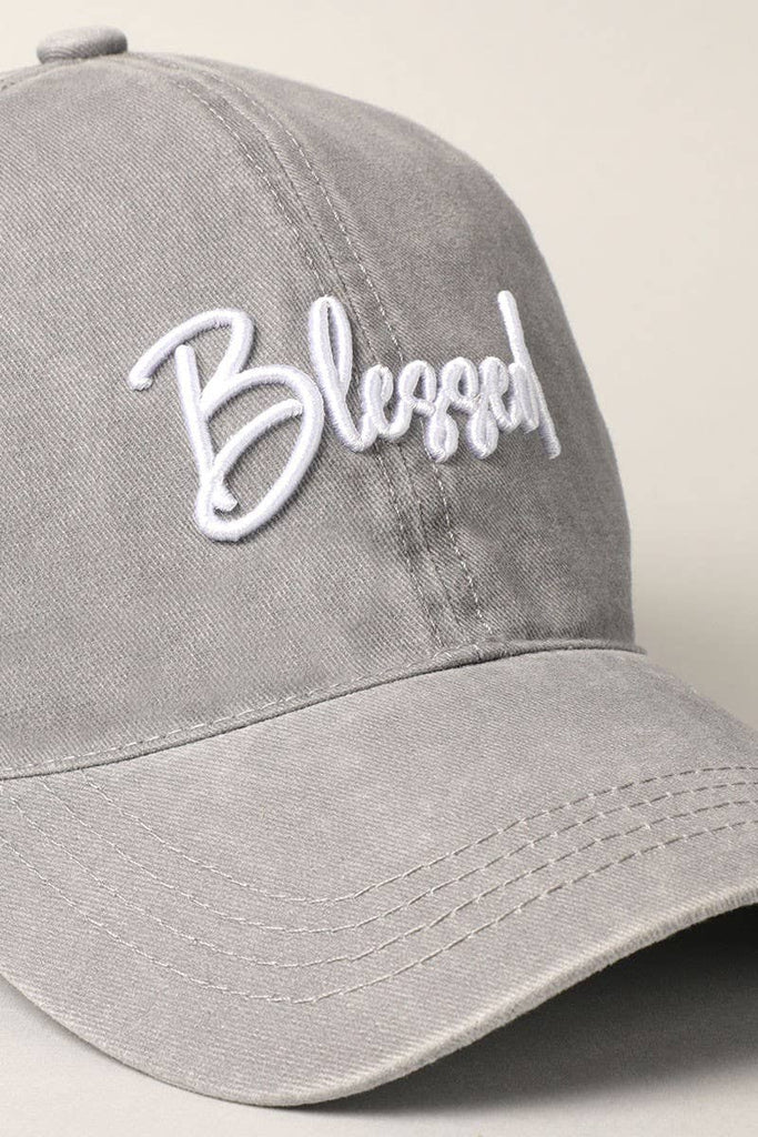 Blessed 3D Embroidery Baseball Hat