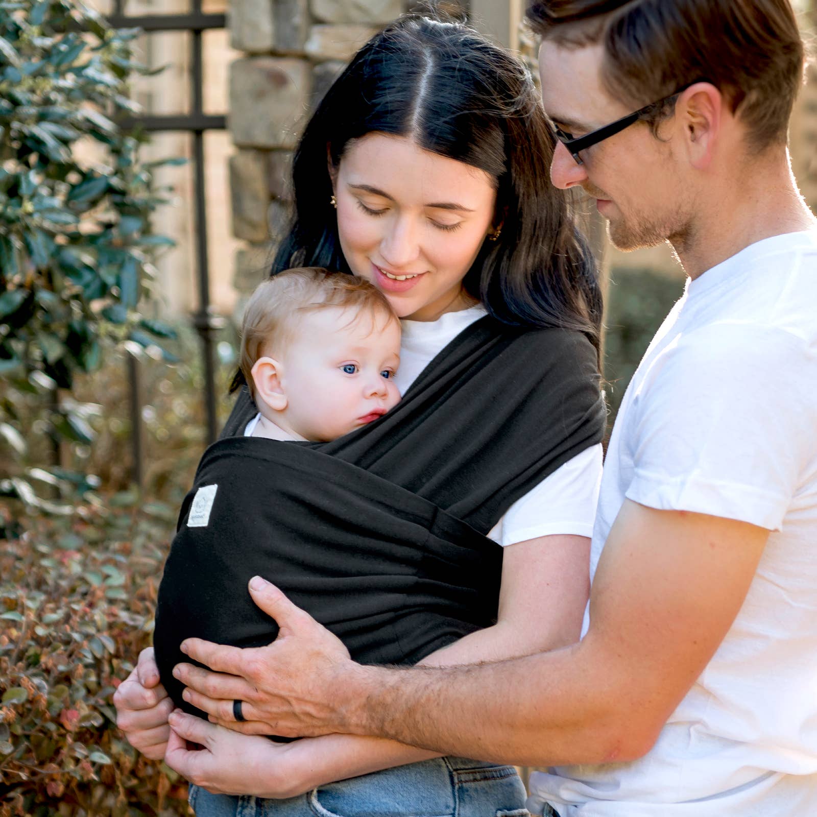 D-Lite Wrap Carrier: Trendy Black