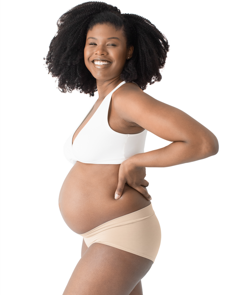 Bamboo Maternity & Postpartum Panties Neutral- 2 Pack