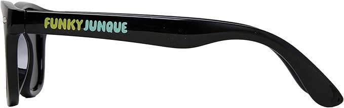 Kids Flexible Wire Sunglasses - Black/Smoke Mirror Lenses: Toddler (2-7 years)