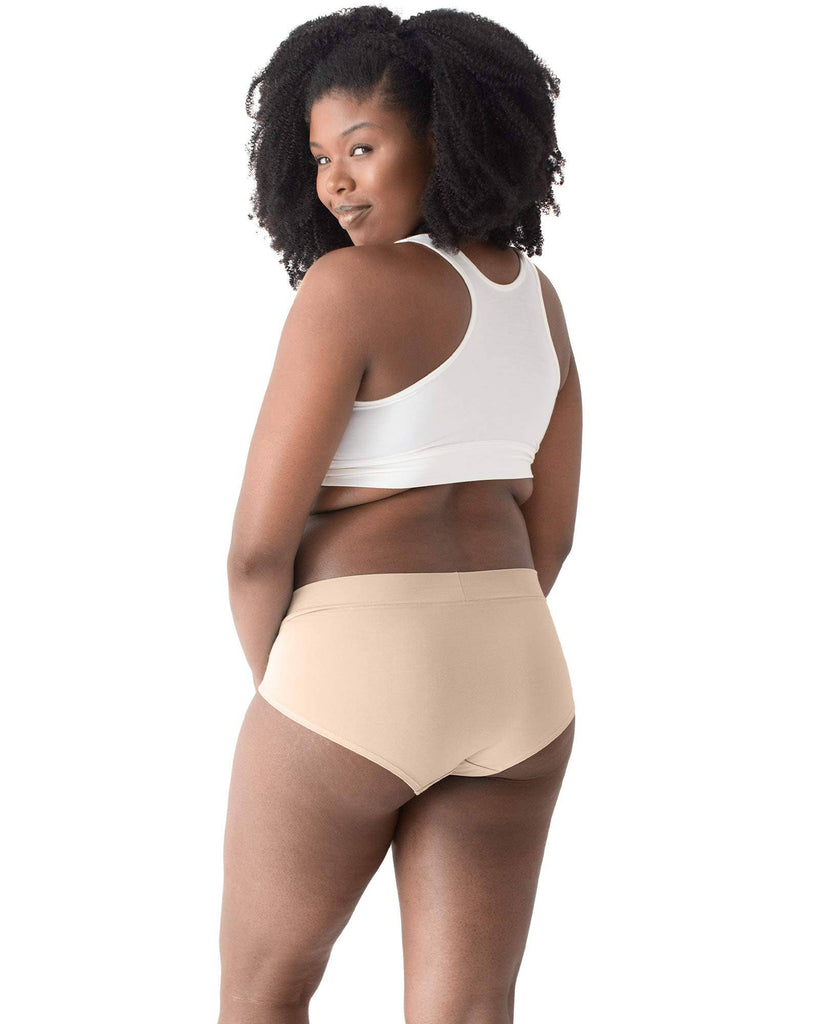 Bamboo Maternity & Postpartum Panties Neutral- 2 Pack