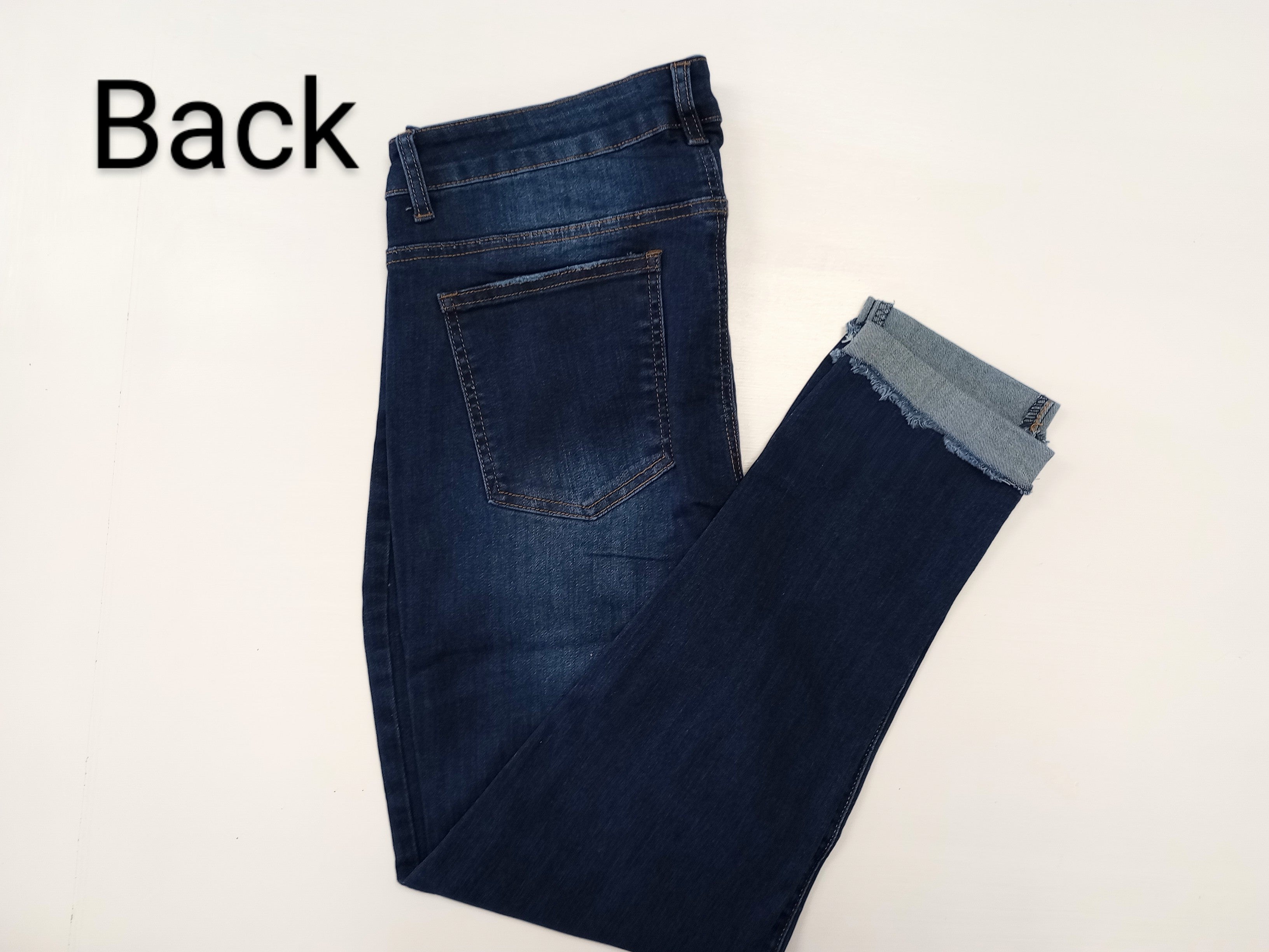 Plus Size Dark Wash High Rise Skinny